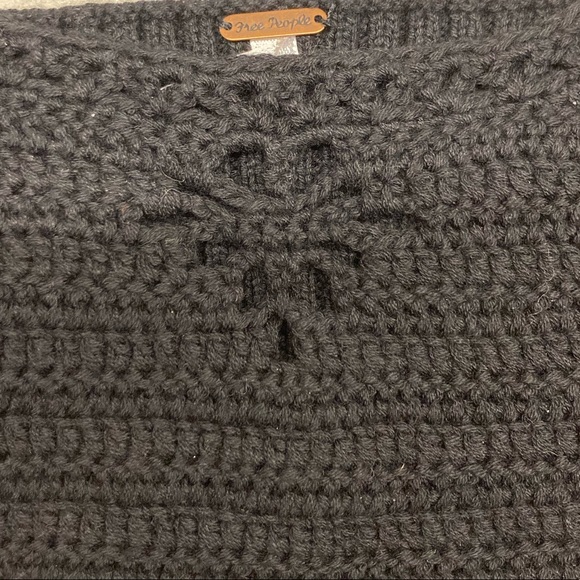 FREE PEOPLE🌻 Crochet Crop Sweater Cami - Picture 10 of 13